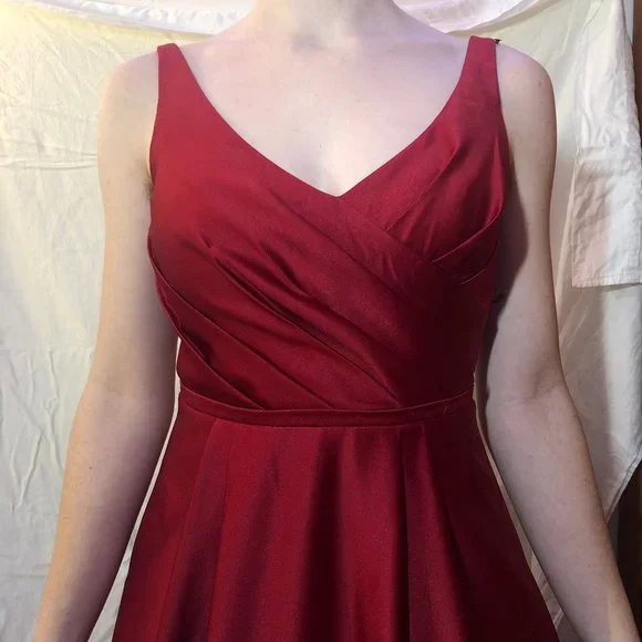 David's Bridal | Dresses | Ruby Red Davids Bridal Prom Dress